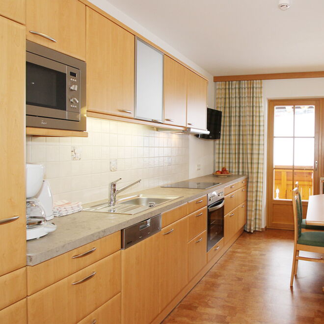 Kitchen in Apartment Mitterberg